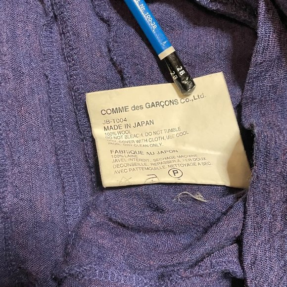 SOLD Junya Watanabe A/W 2008 Comme des Garcon A-symmetrical Shirt - Picture 4 of 4